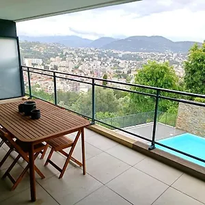 Appartement Pessicart - T2 Avec Terrasse - Avec Piscine, Nice